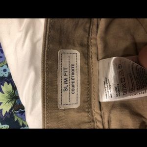 H&M slim fit khakis. 28x30